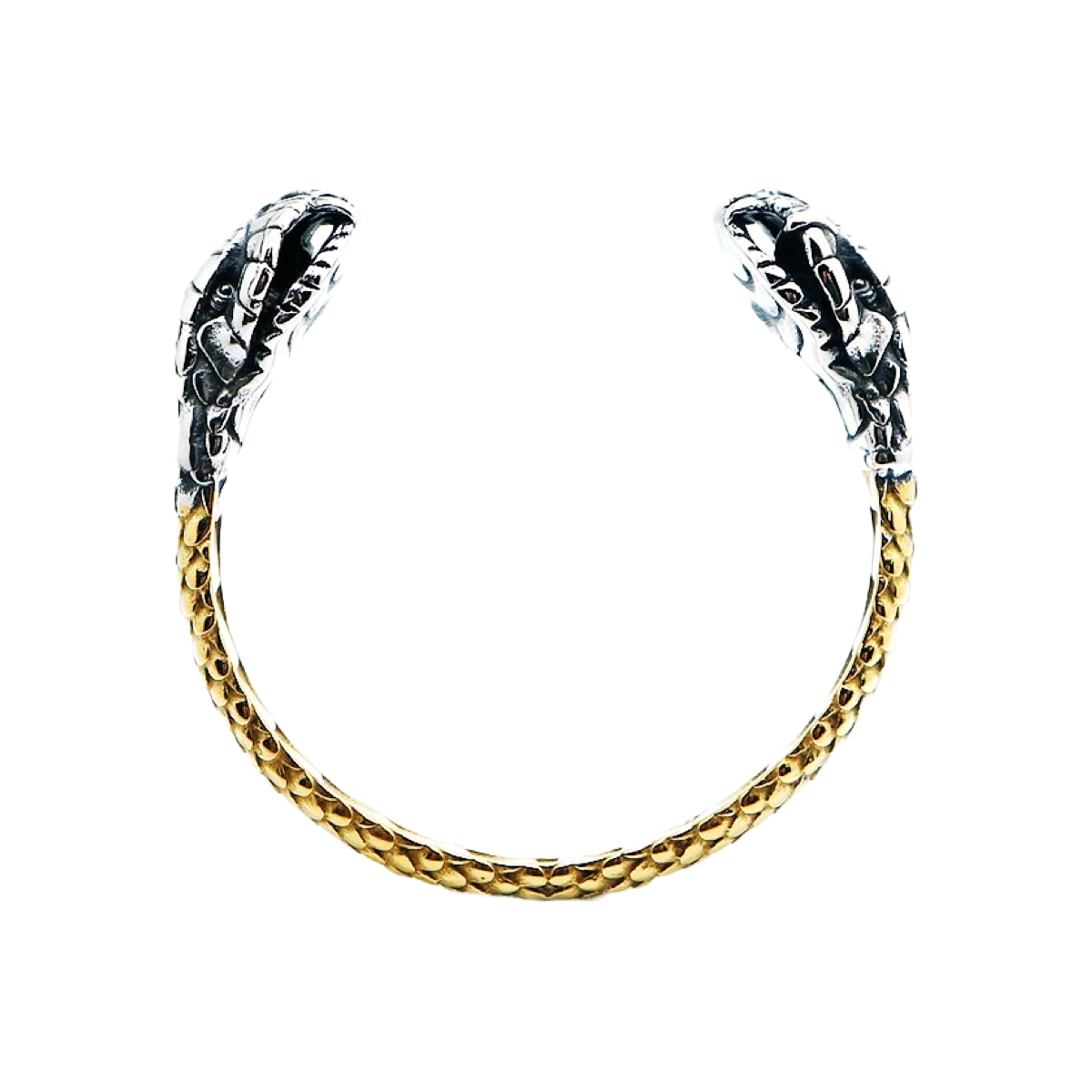 Snake Heads Cuff