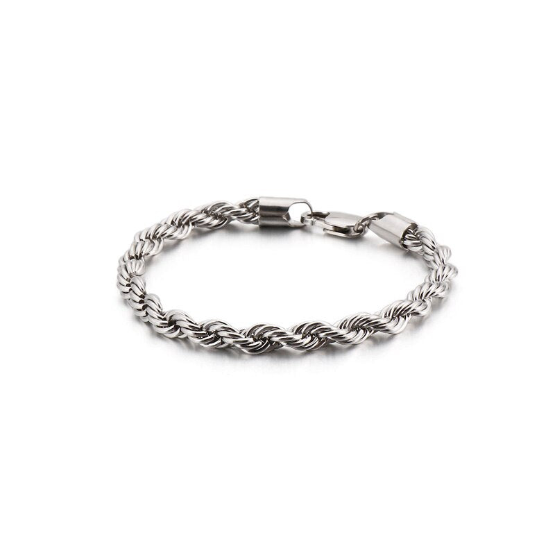 6mm Rope Chain Bracelet