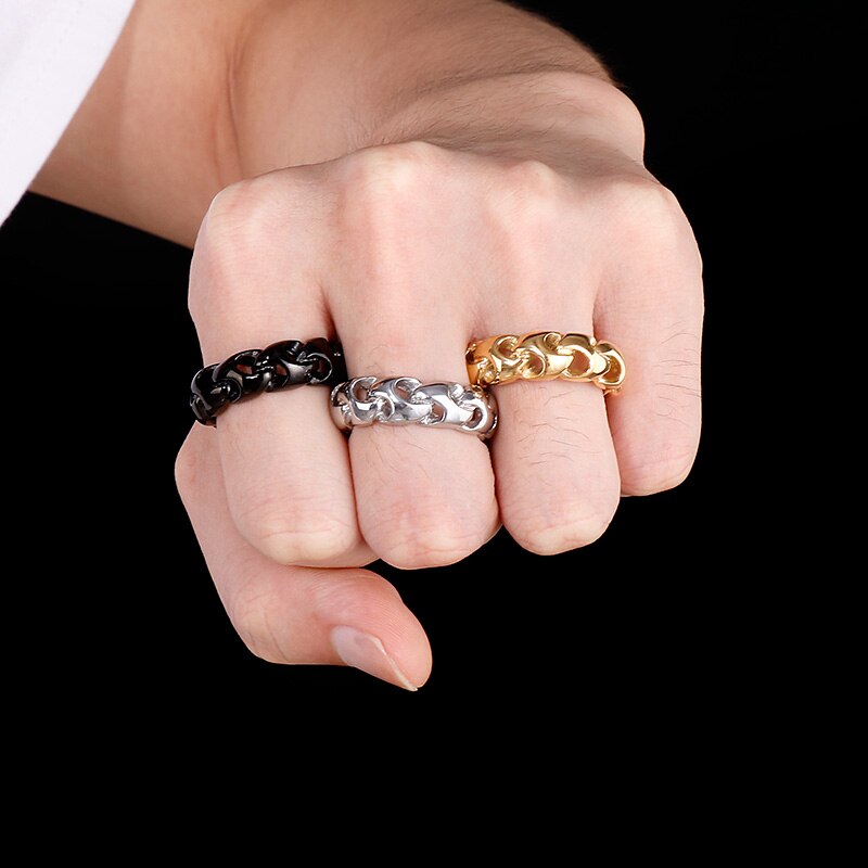 Futurist Curb Ring
