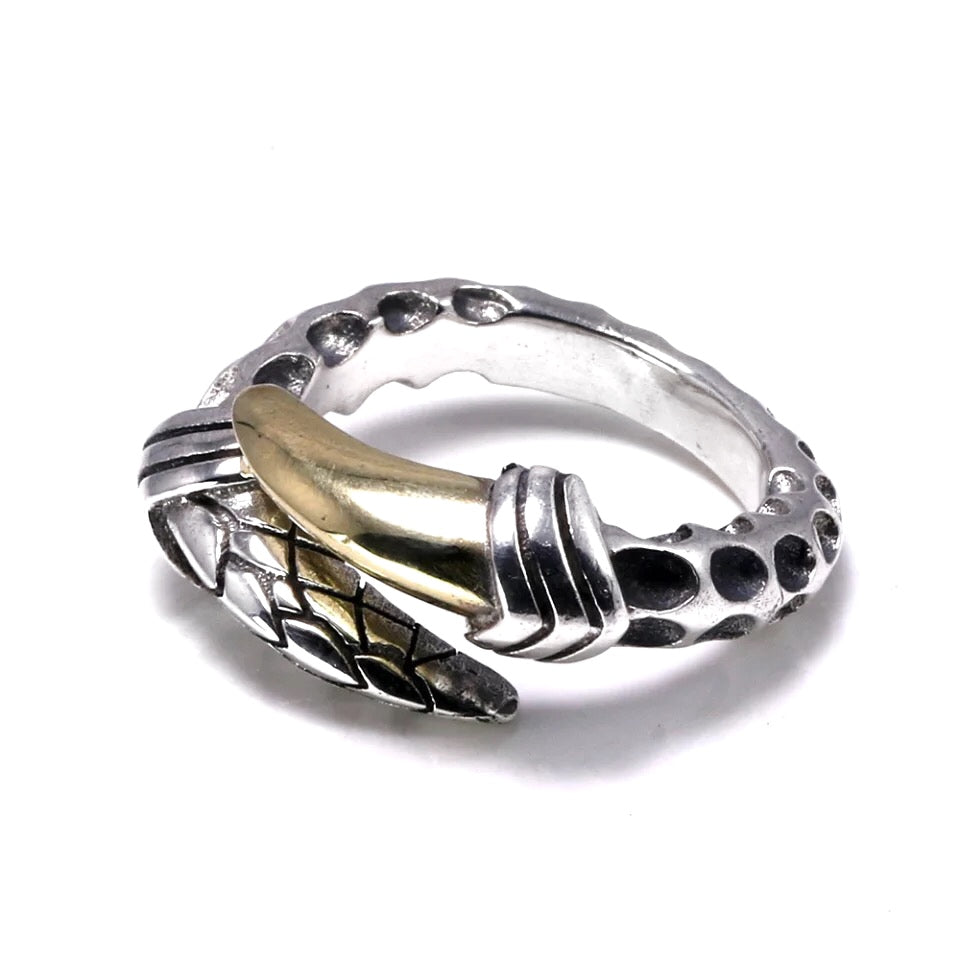 925 Sharp Claw Dragon Ring