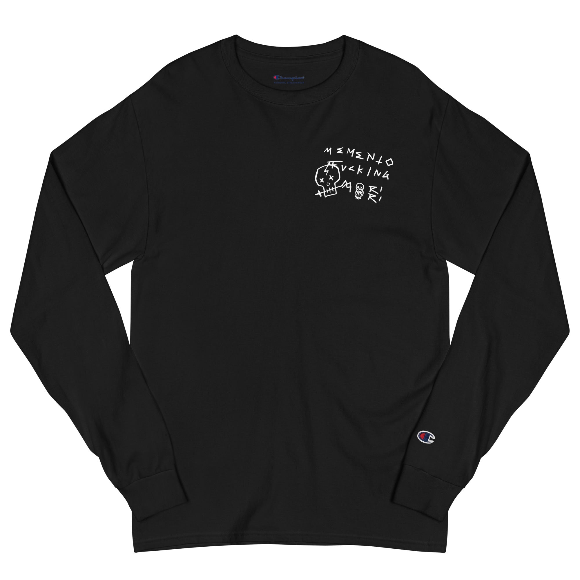 Memento Mori Men's Champion Long Sleeve Shirt