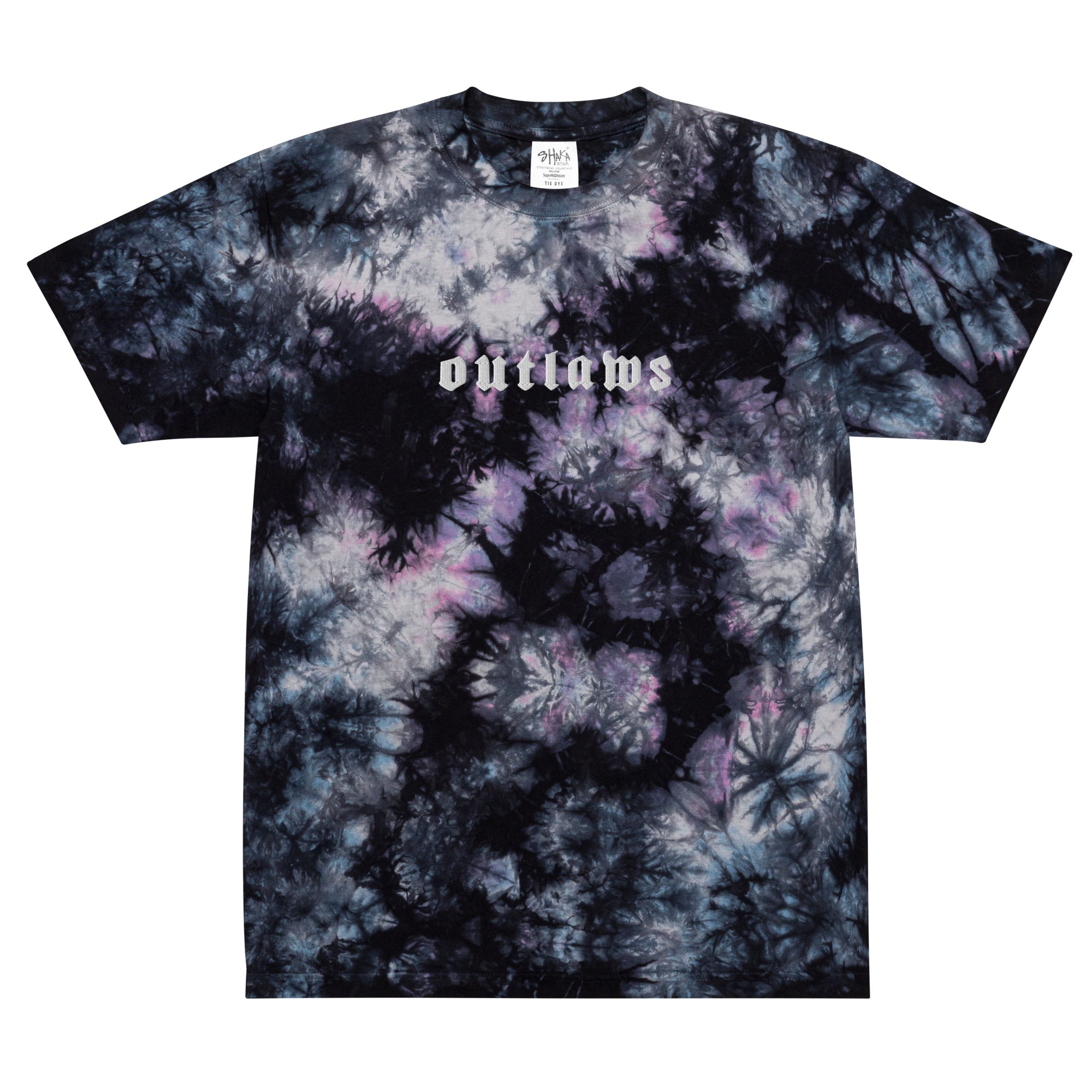 Outlaws Oversized tie-dye t-shirt