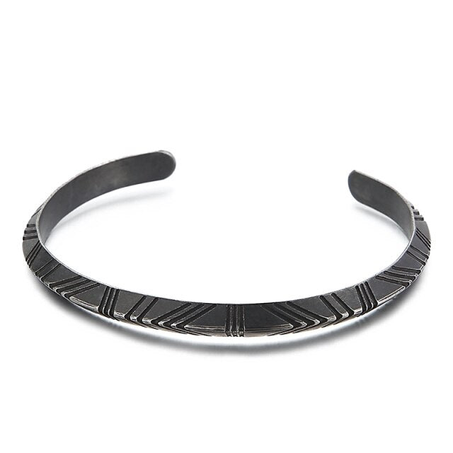 Tribal Lines Cuff Bracelet
