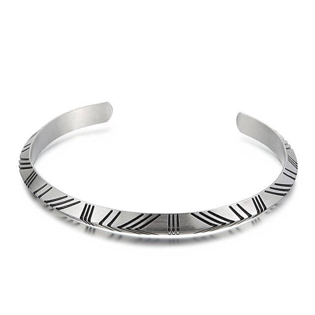 Tribal Lines Cuff Bracelet