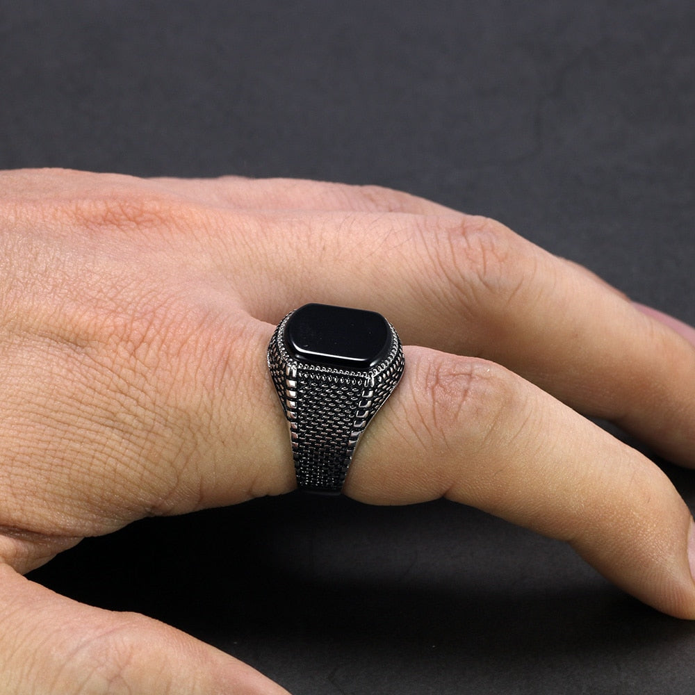 925 Onyx Sting Ring