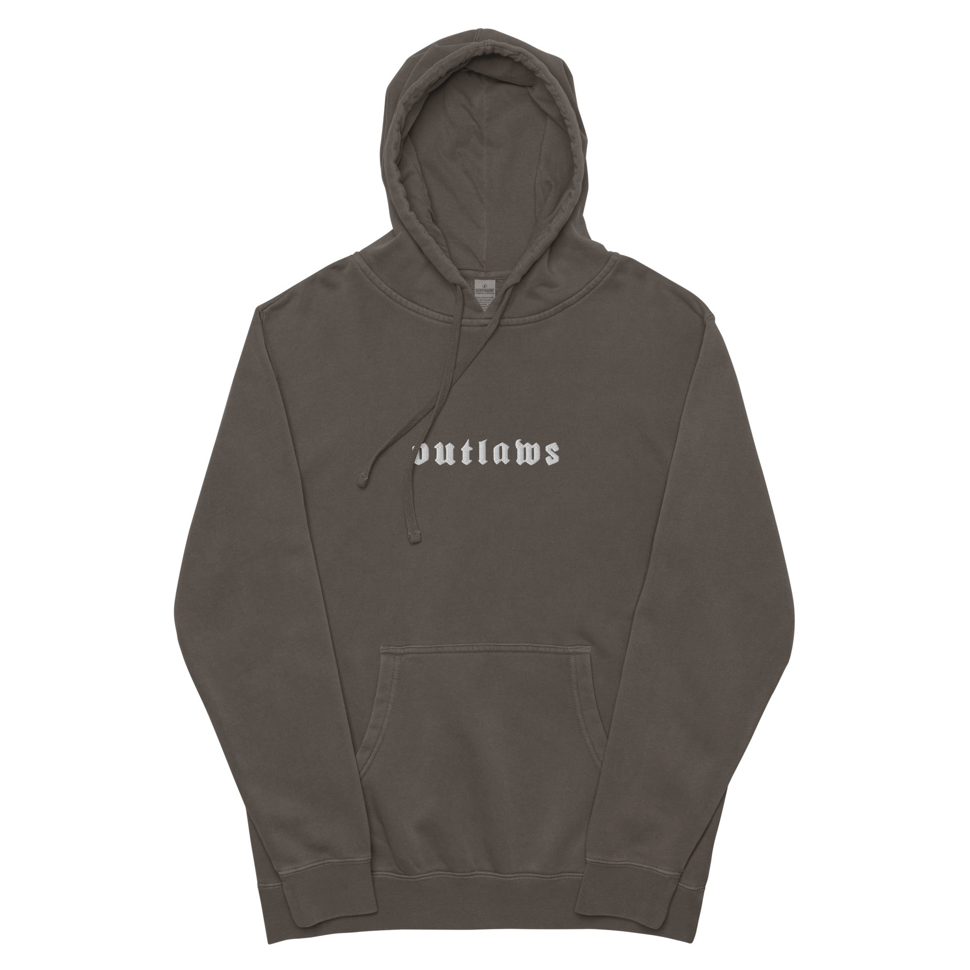 Outlaws Unisex pigment-dyed hoodie