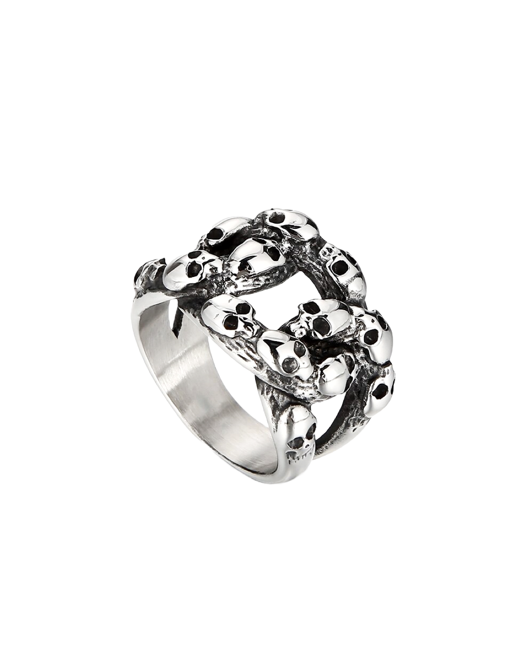 Skull Chain Ring