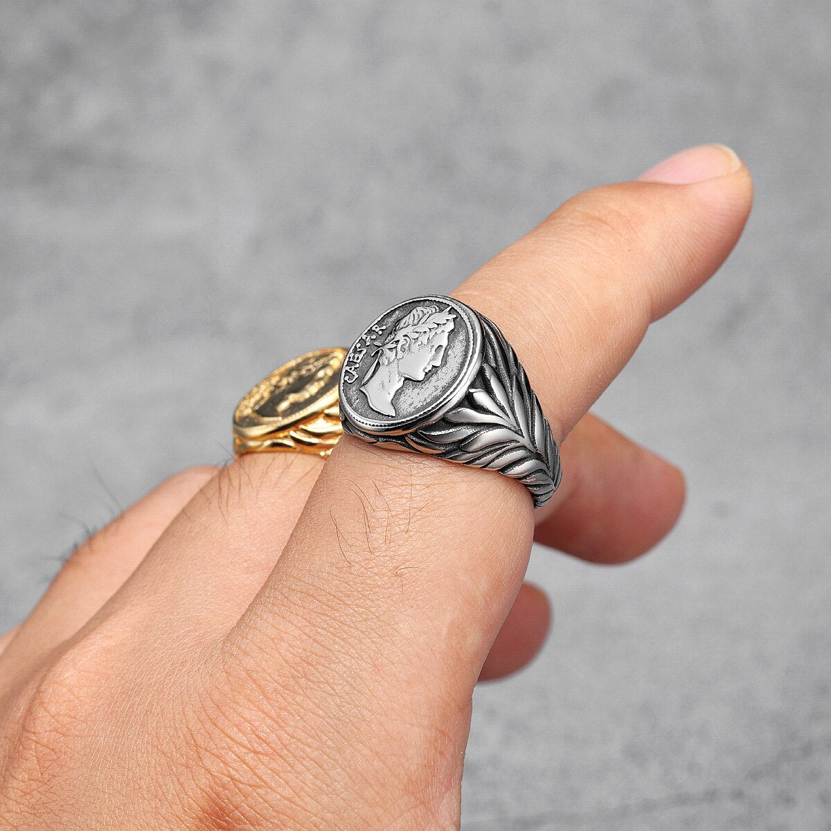 Roman Coin Ring