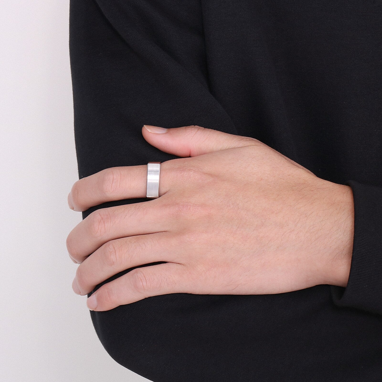 Curve Square Ring