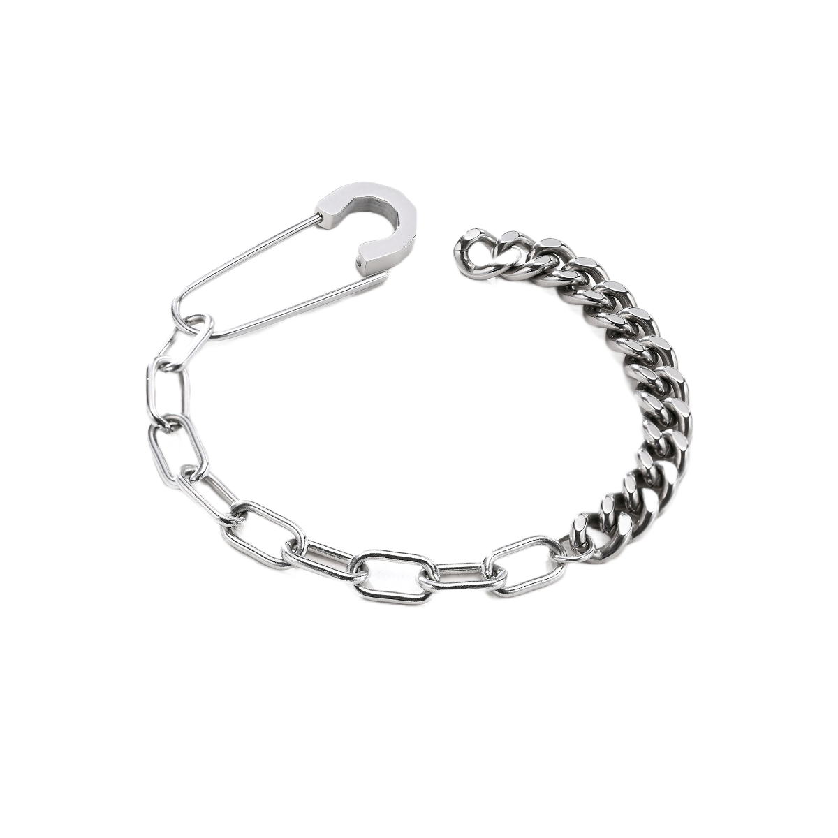 Clip Double Chain Bracelet