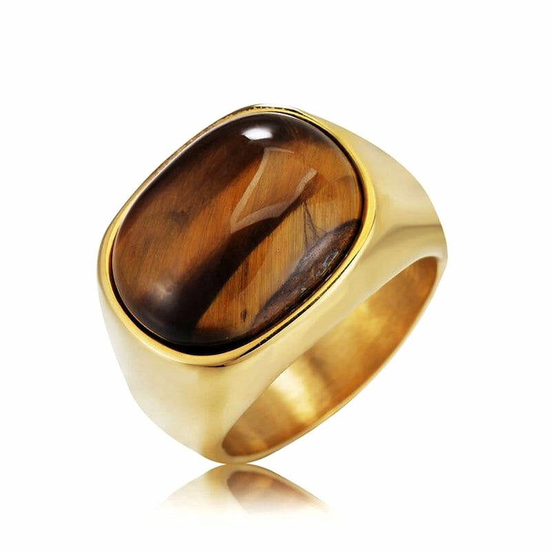 A Terra | Tiger Eye Ring by Rebel Saint Co.