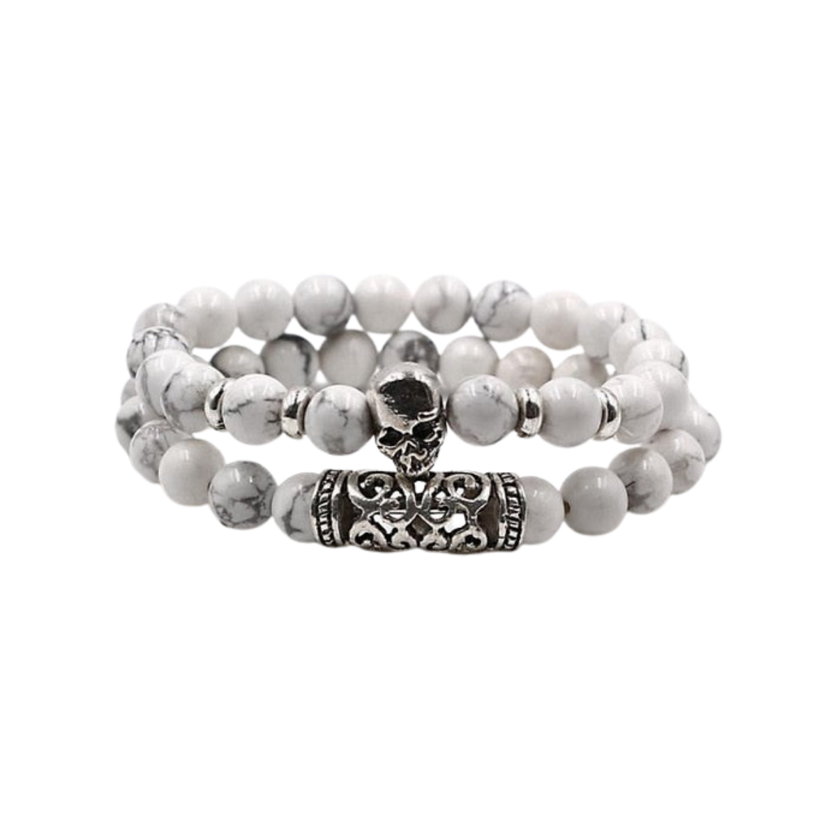 Phantom Skull Bracelet Stack