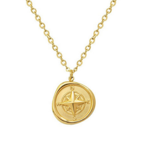 Compass Pendant Necklace