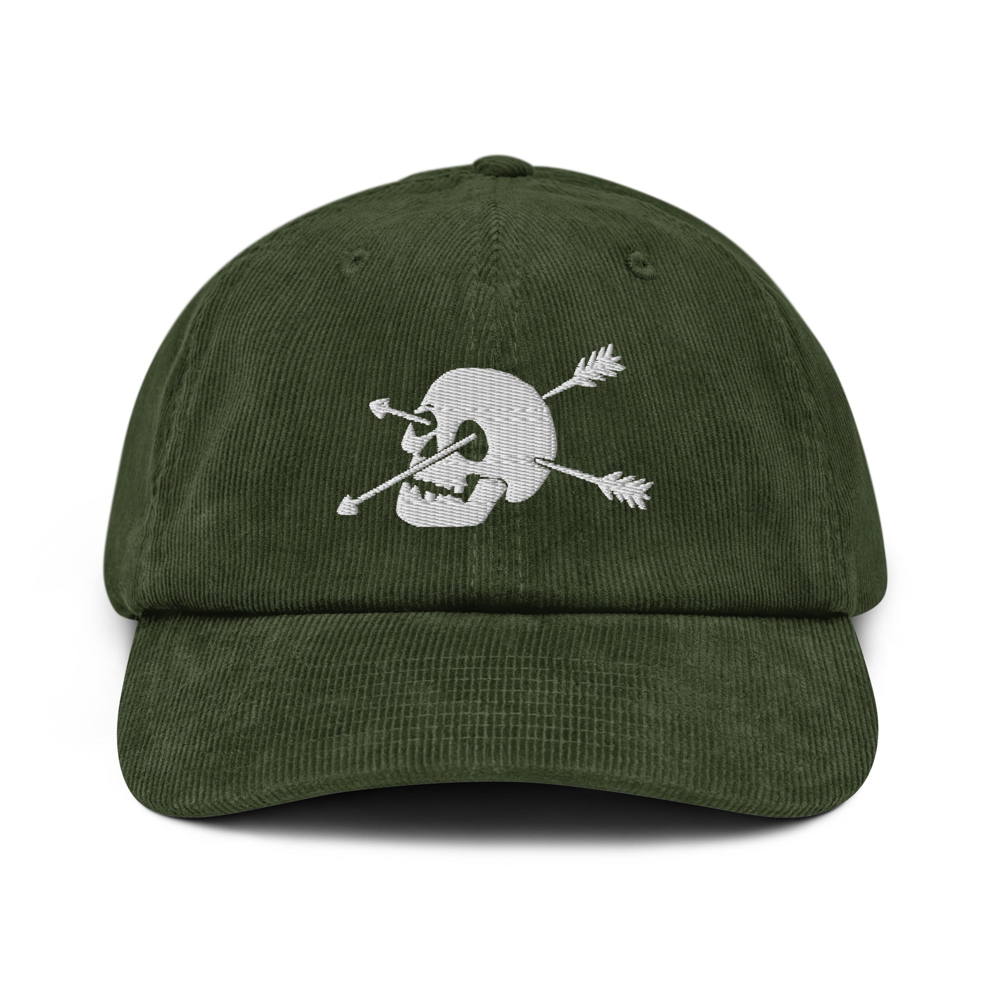 Skull Corduroy hat