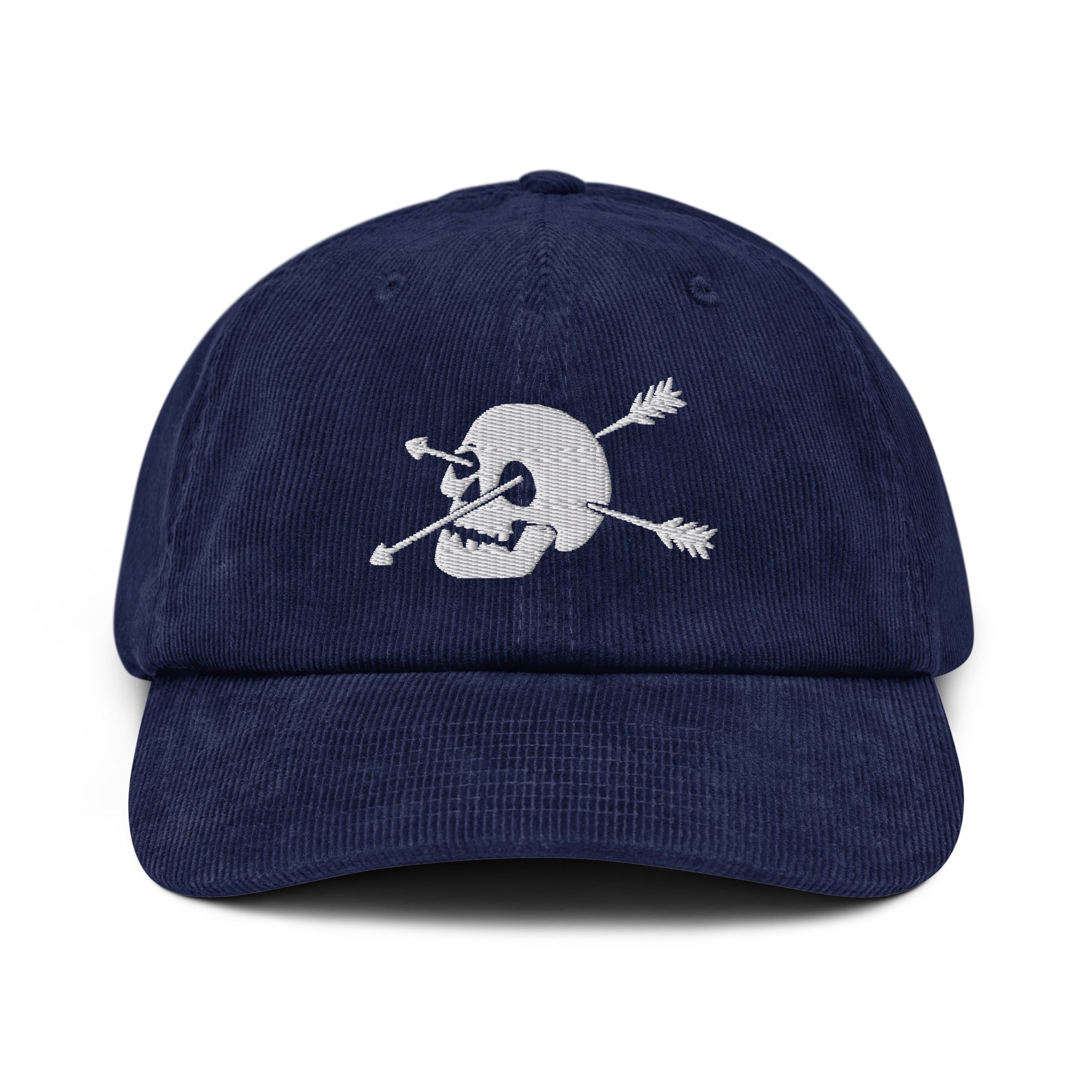 Skull Corduroy hat