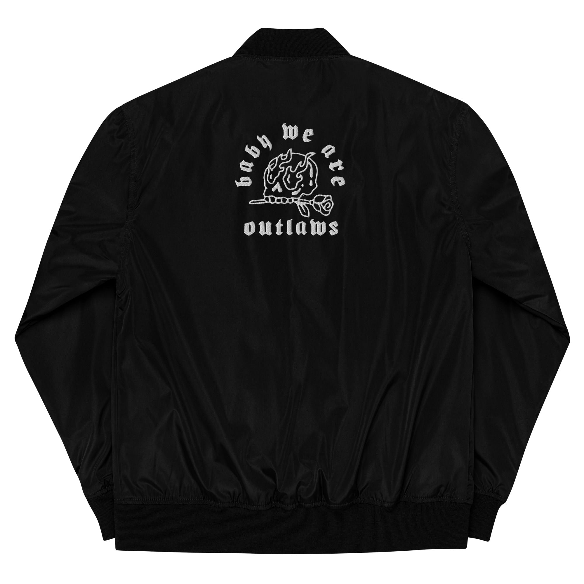 Outlaws Premium recycled bomber jacket