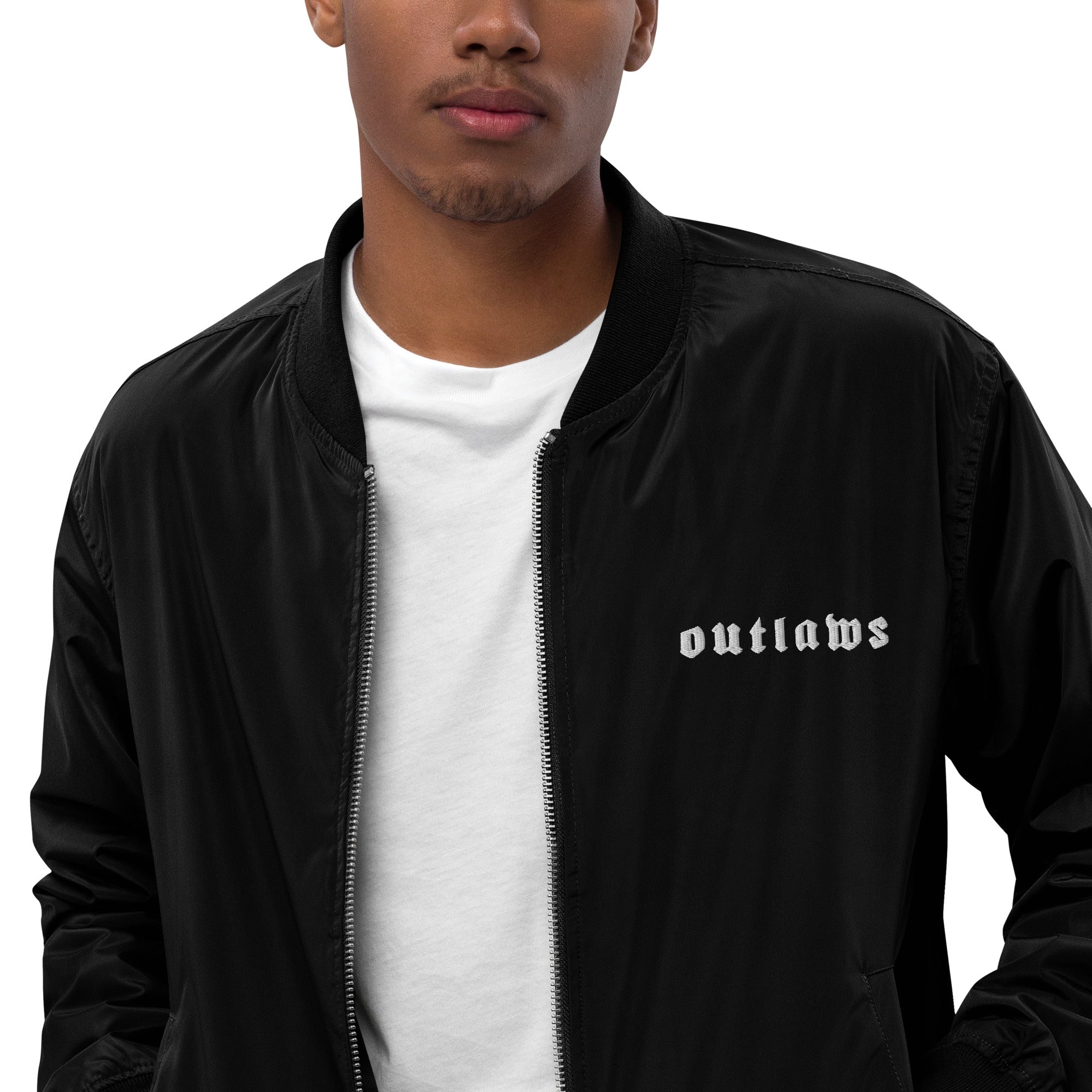 Outlaws Premium recycled bomber jacket