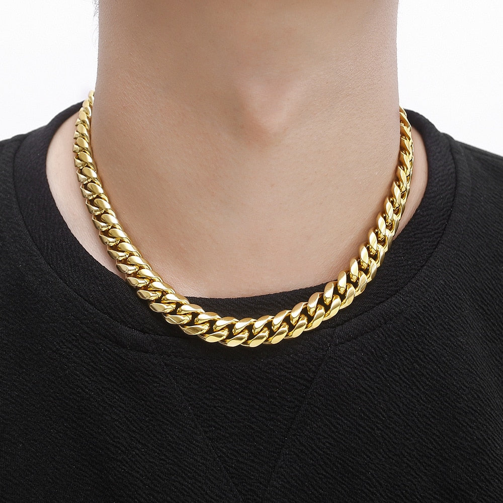 Pulse | 11mm Cuban Choker Necklace