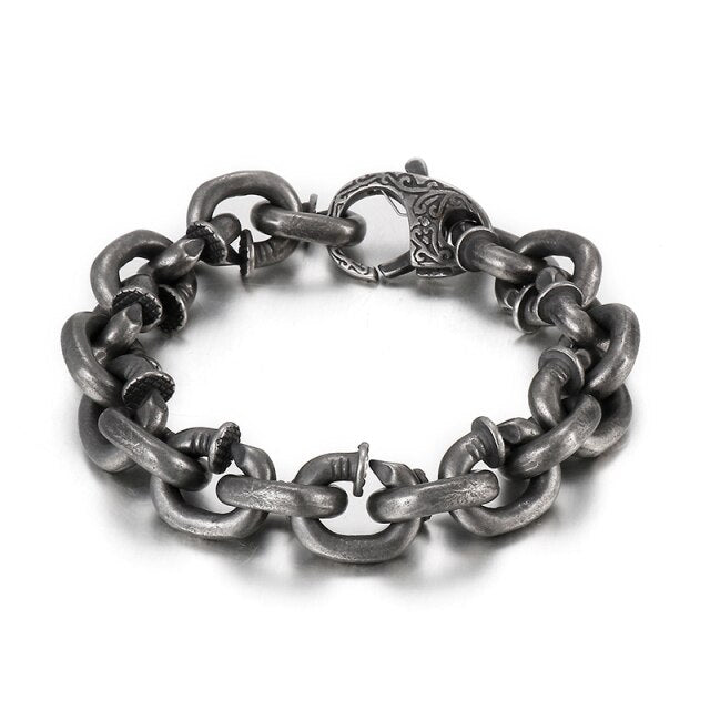 Nailed Chain Bracelet