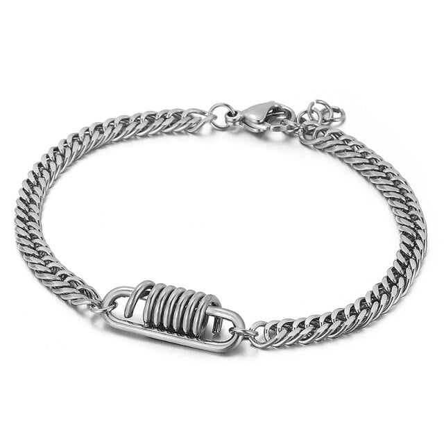 Loaded Chain Link Bracelet