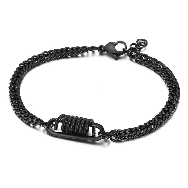 Loaded Chain Link Bracelet