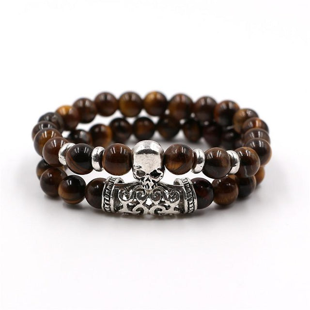 Phantom Skull Bracelet Stack