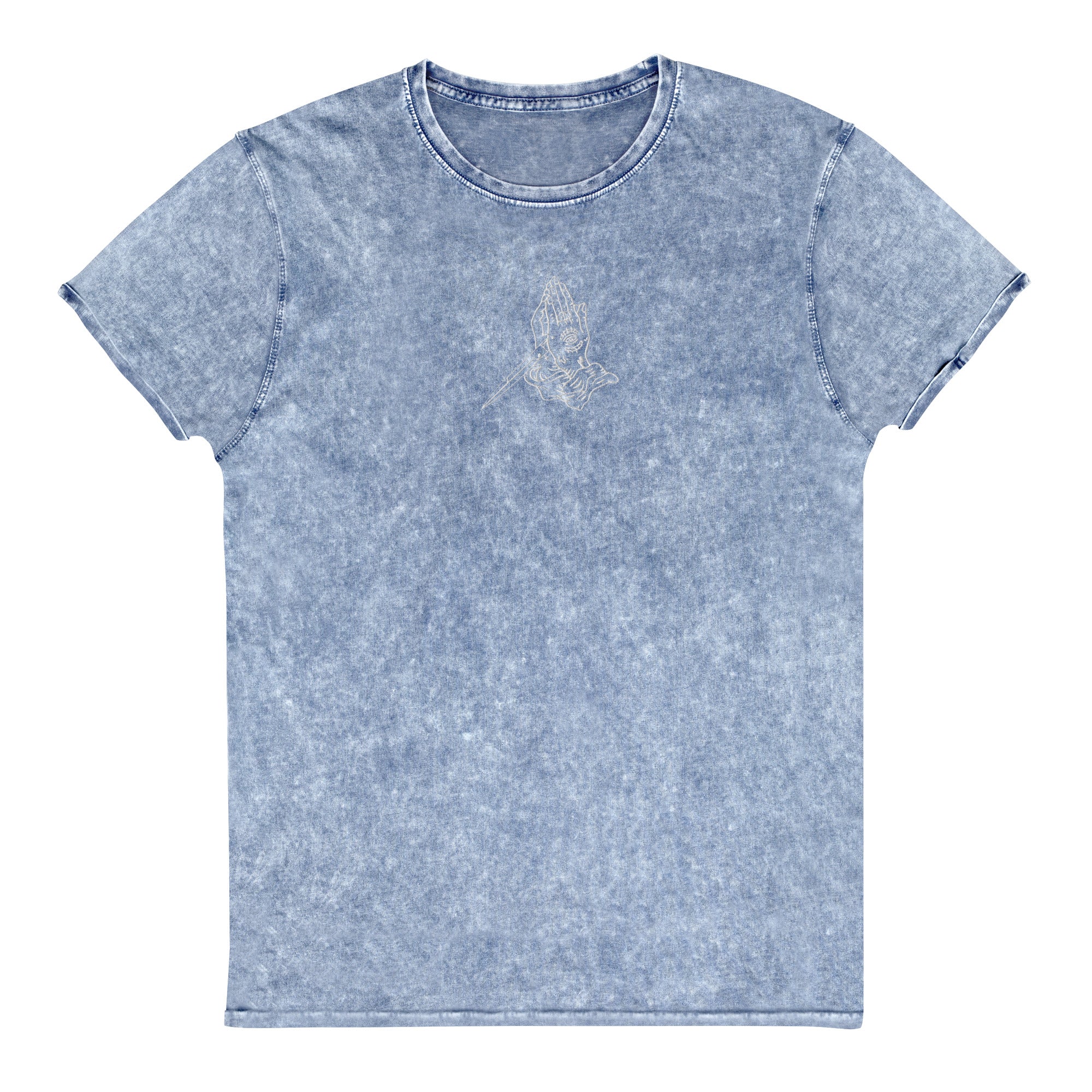 Prayer hands Denim T-Shirt